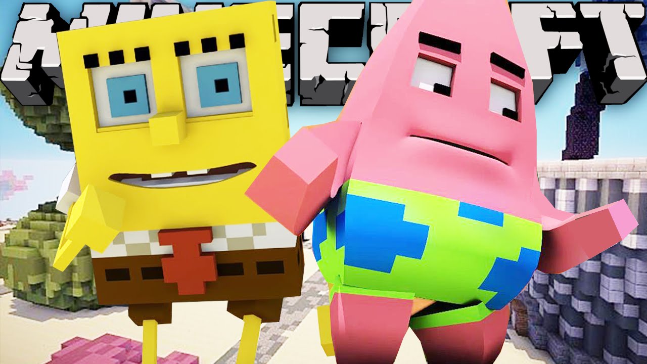 Minecraft: Губка Боб Квадратные Штаны