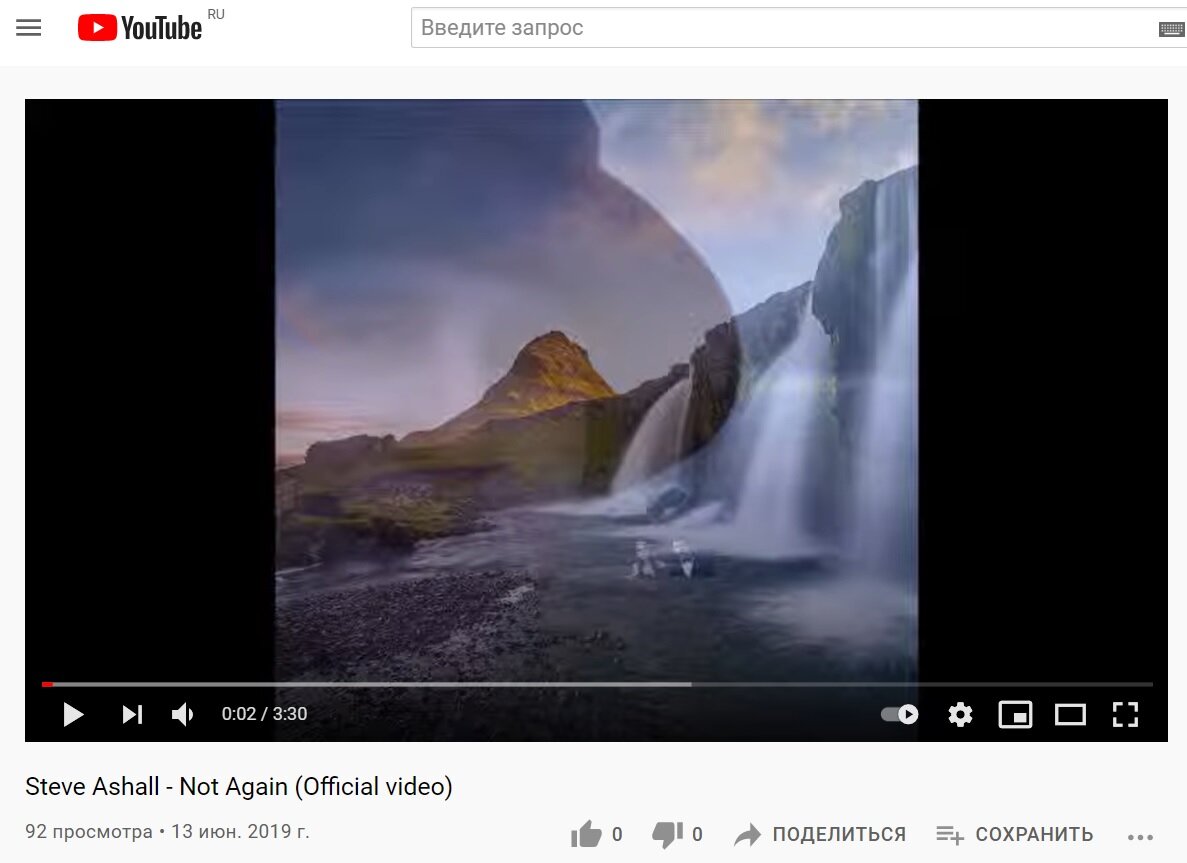 Скриншот страницы Ютуб-канала Steve Ashall