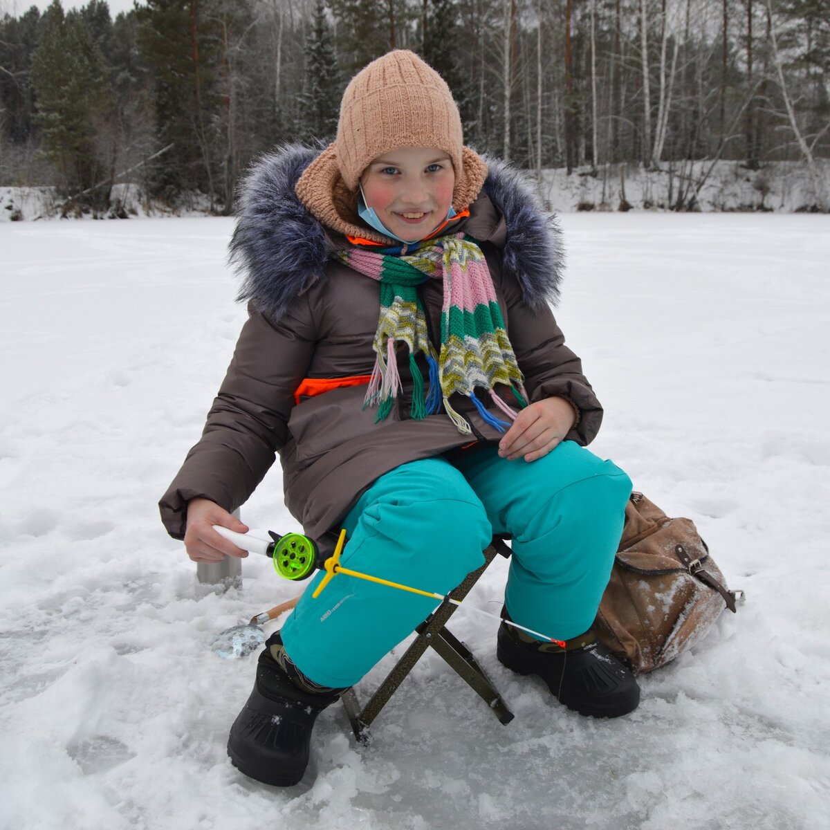 Девочкам рыбалка тоже интересна