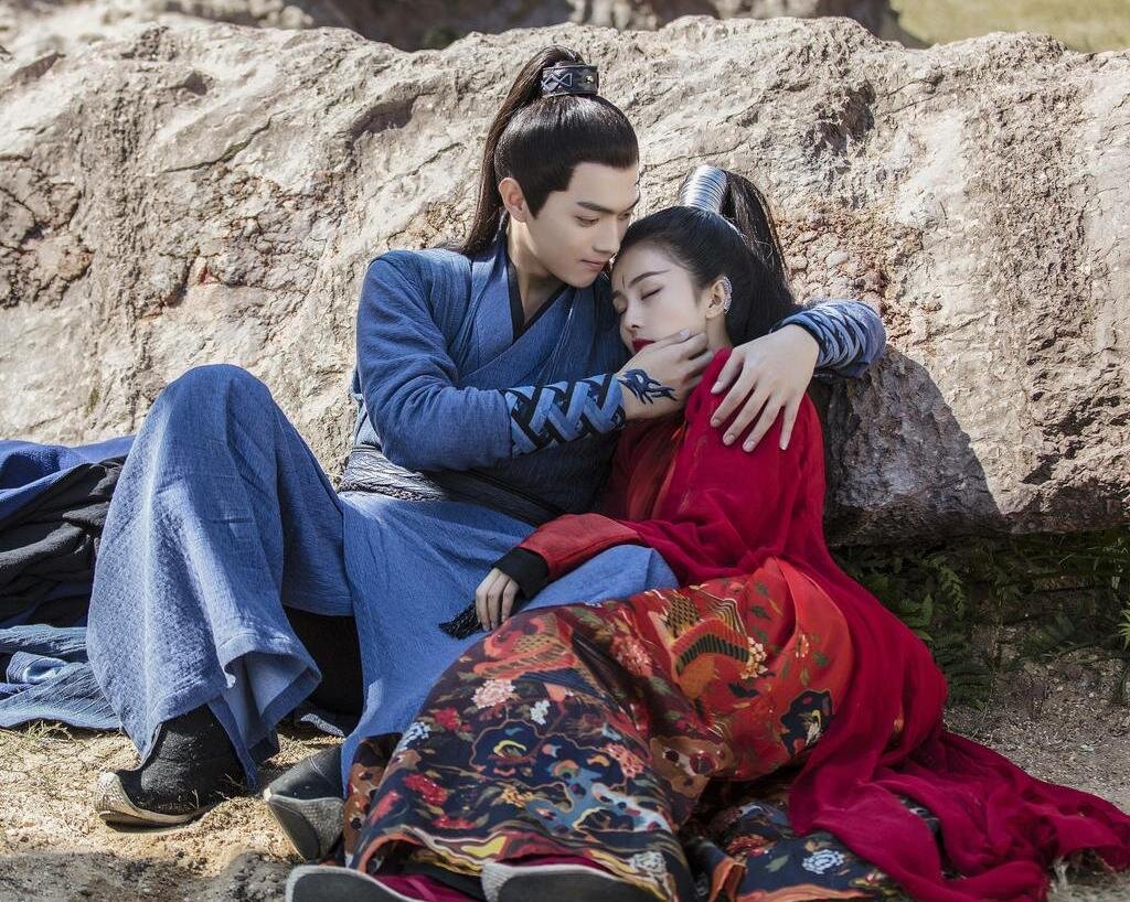 Кадр из китайской дорамы "Чжао Яо: легенды"