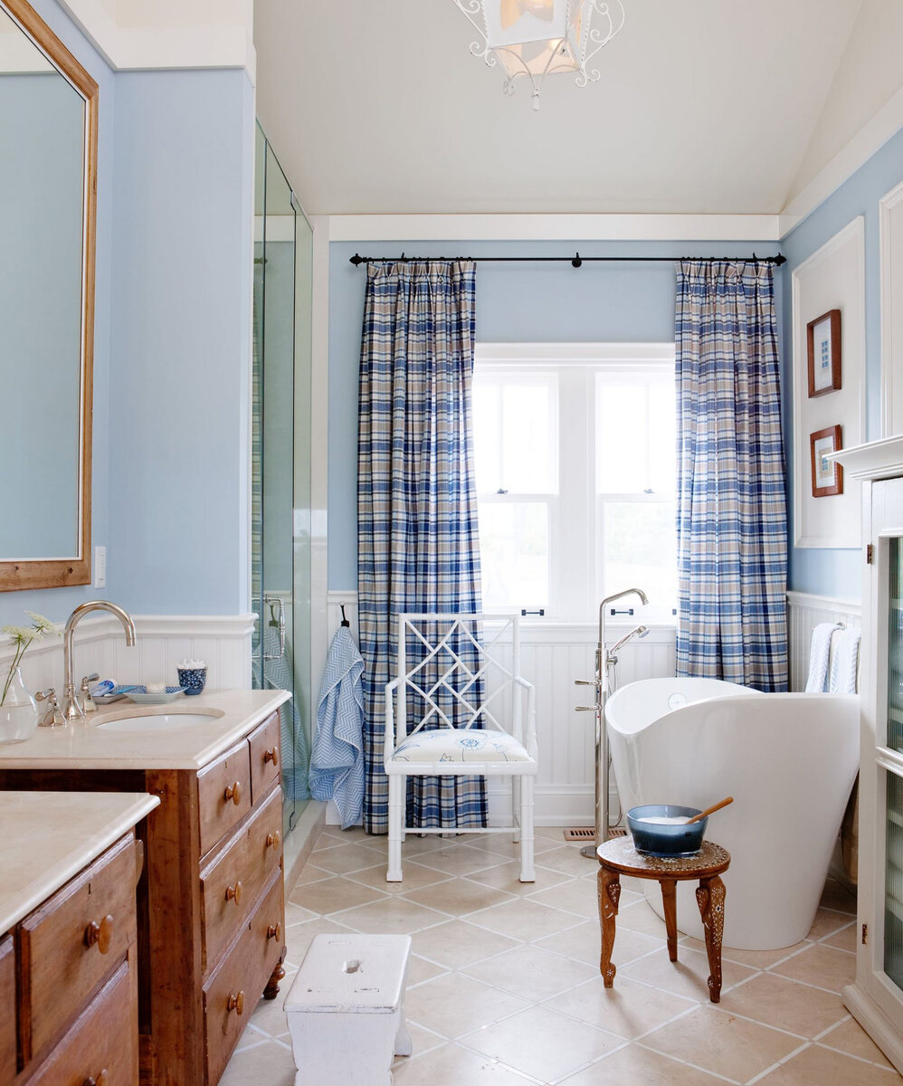 Праздник для души в ванной комнате.