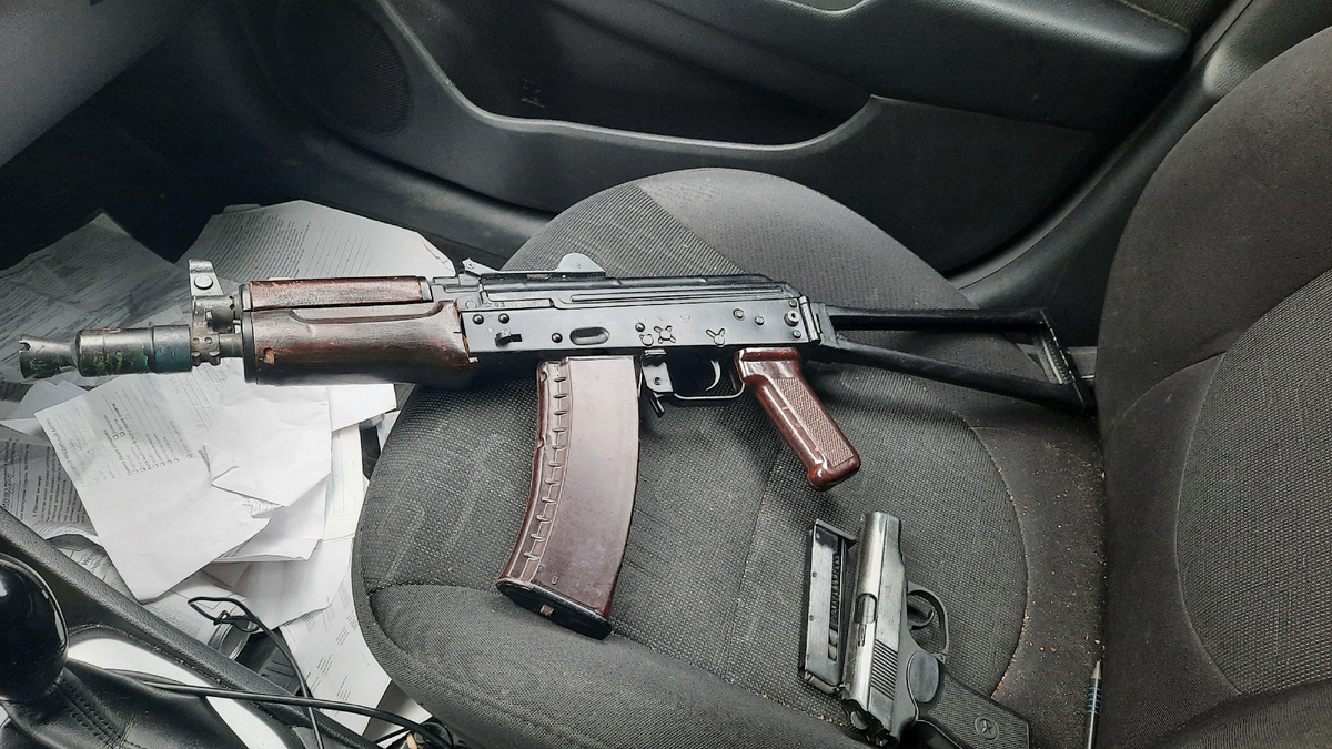 Охолощенный АК74У 