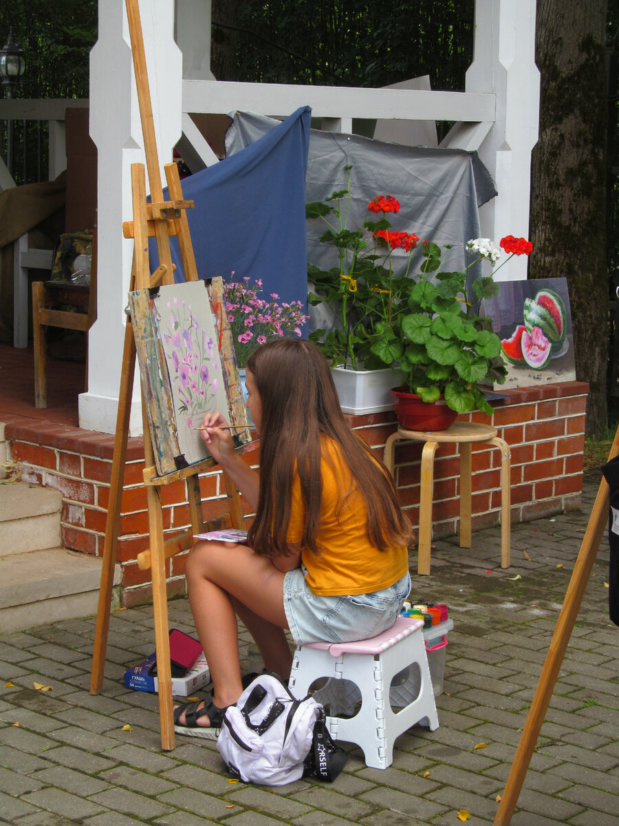 Картинка из личного архива. Летние пленэры