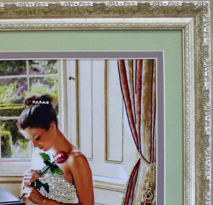 Фото в багете и паспарту