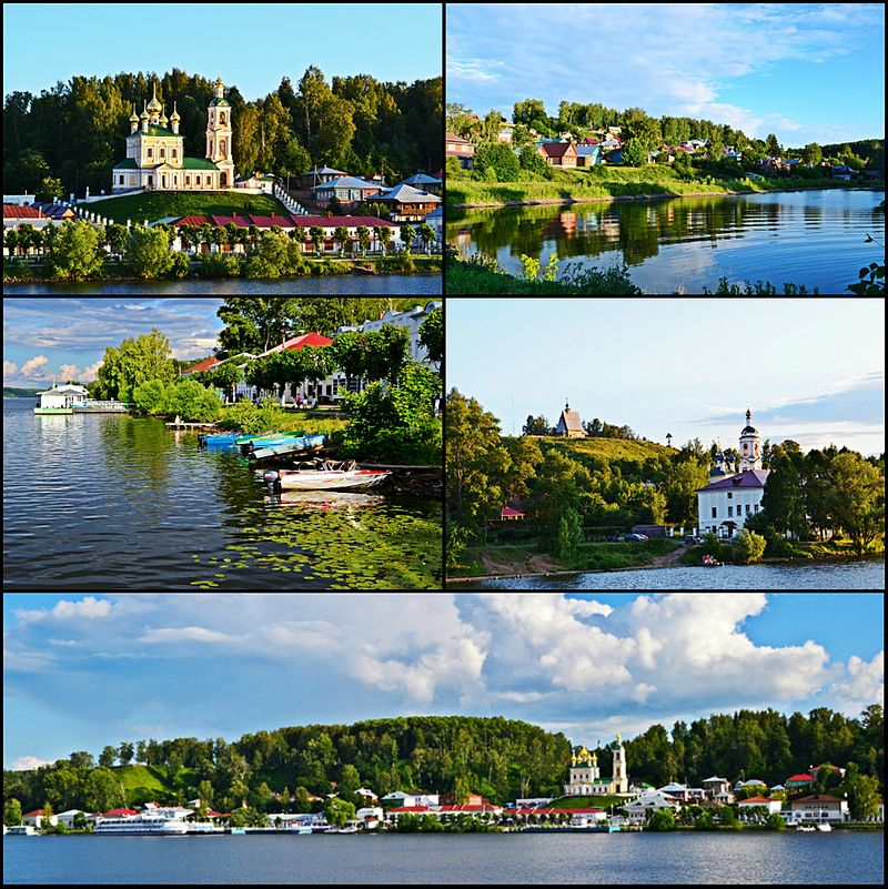 Городок Плёс самый "женский" в России