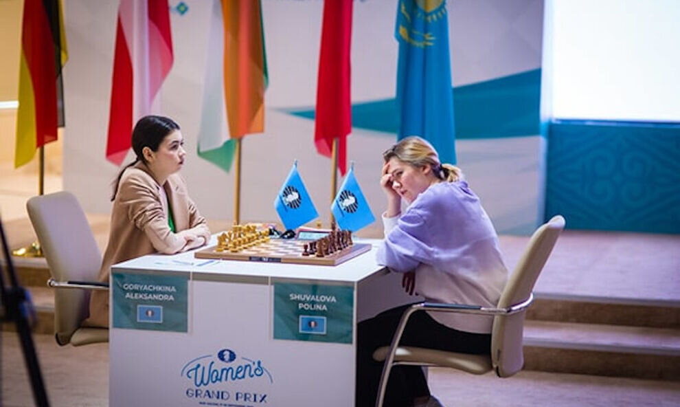   Александра Горячкина лидирует на международном шахматном турнире