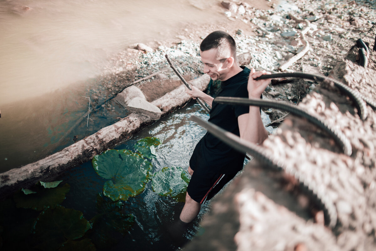 Проверка дна.