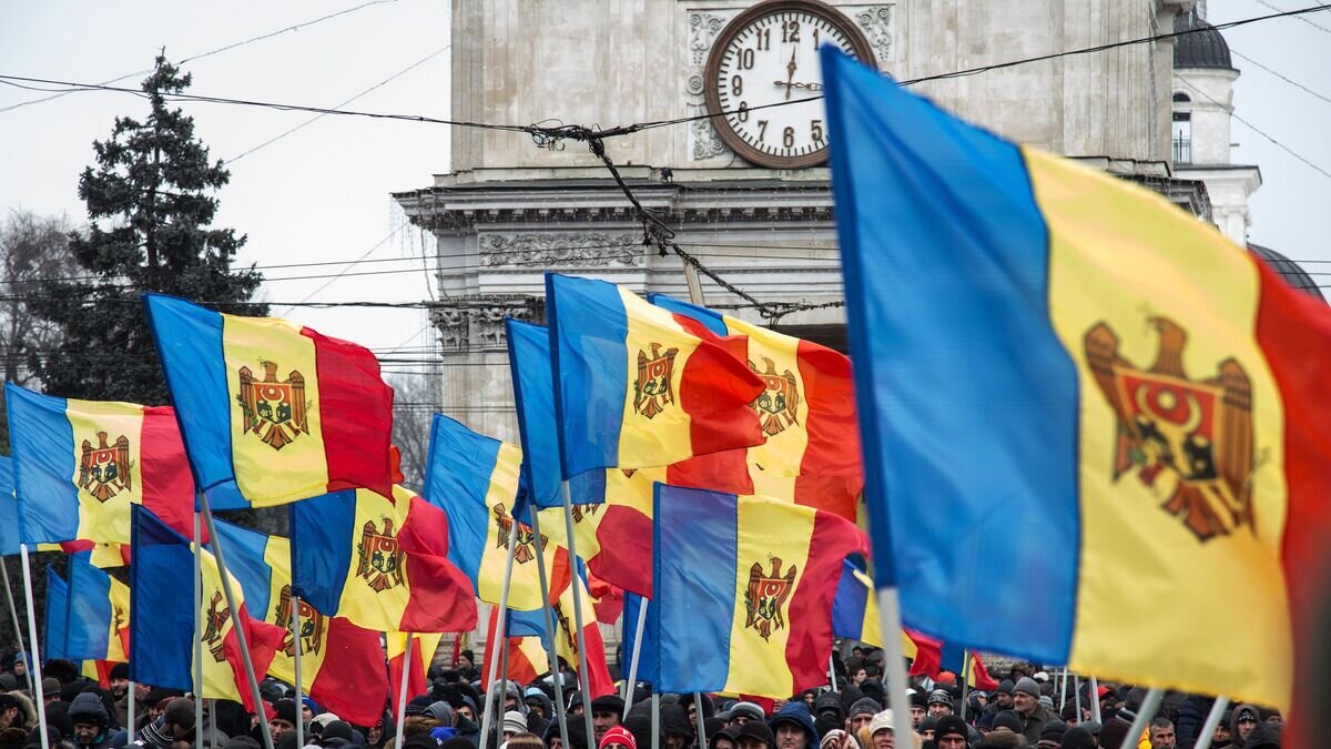    Протестные акции оппозиции в Кишиневе© РИА Новости / Sputnik/Мирослав Ротарь