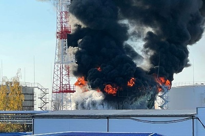    Обстрел в Белгородской области ©Telegram-канал Вячеслава Гладкова