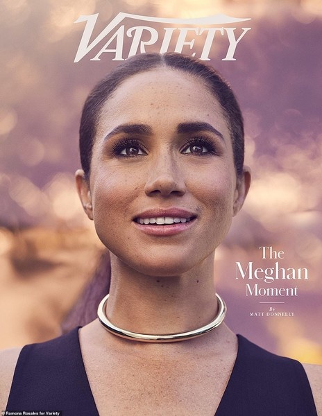 Обложку фразу «Момент Меган». Ramona Rosales for Variety