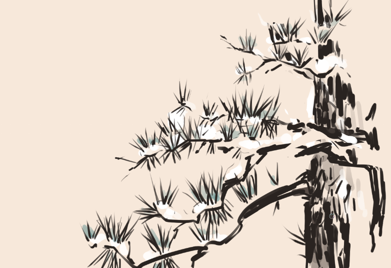 Древняя сосна