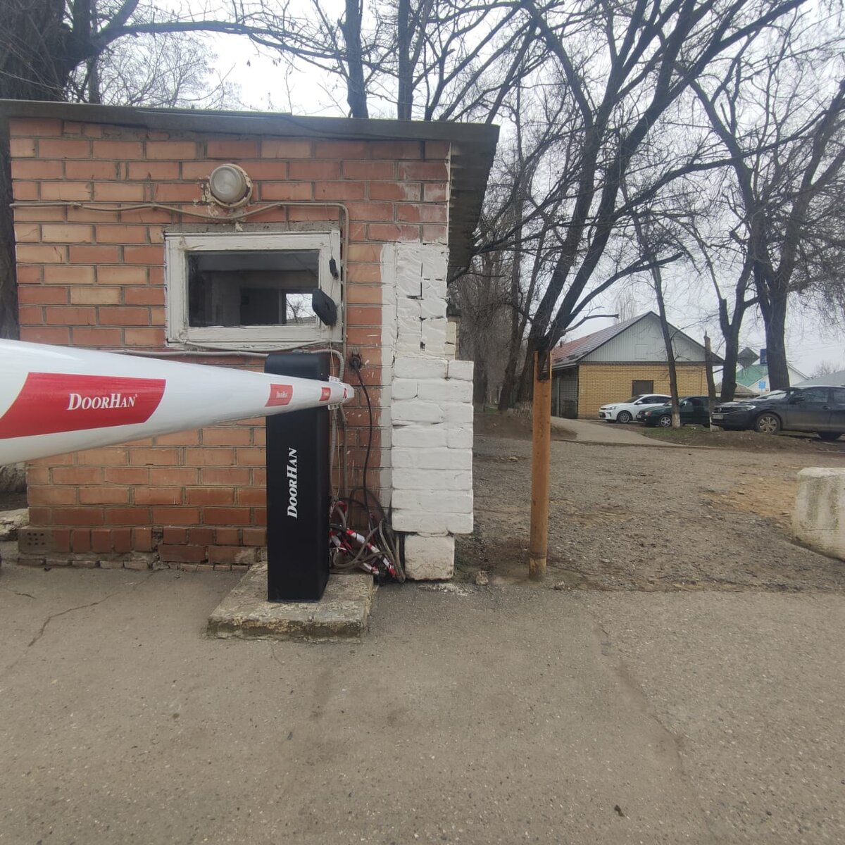 Шлагбаум DoorHan с круглой стрелой в г. Благодарный | Ворота в город | Дзен