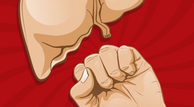     Травма печени может появиться из-за сильного удара в живот. Фото: Unsplash