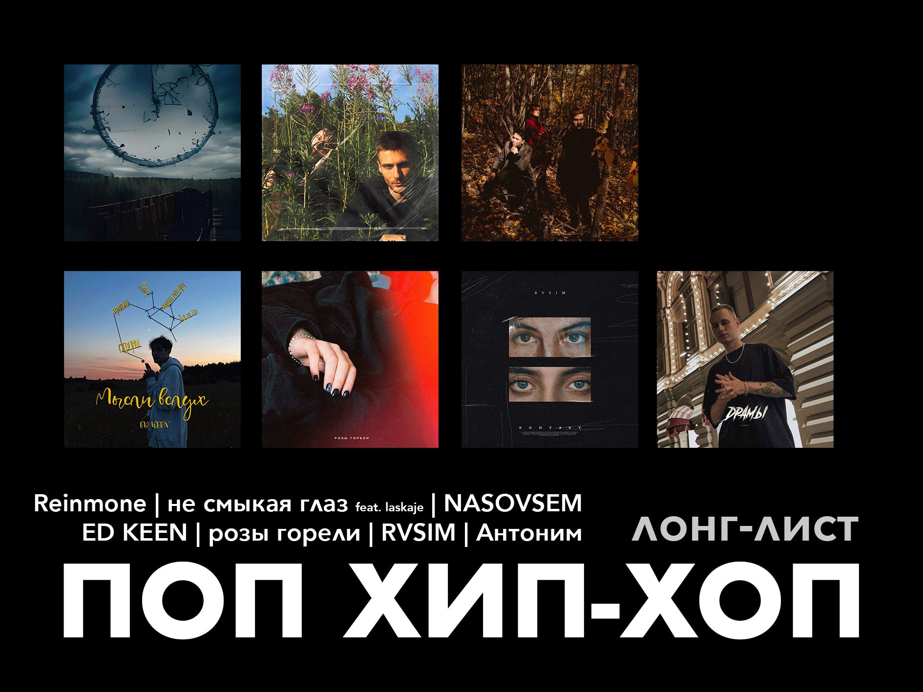 Поп хип-хоп. Лонг-лист, октябрь 2022