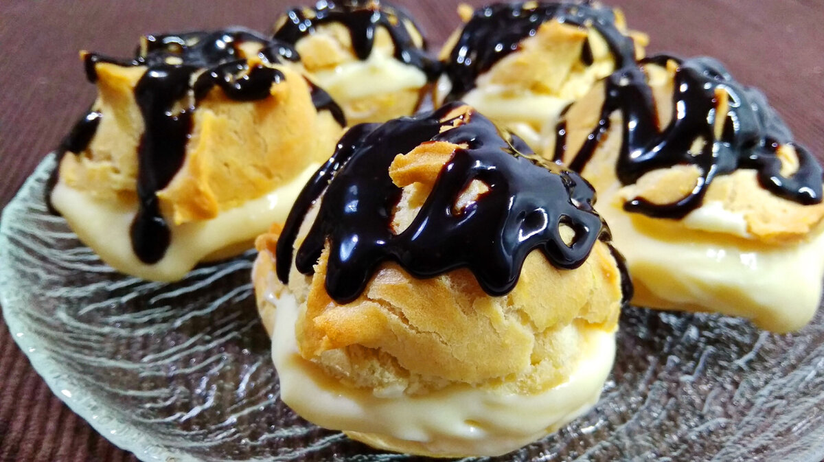 Profiterol и эклер