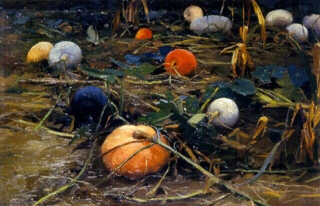    Николай Пимоненко. Тыквы. 1890-е