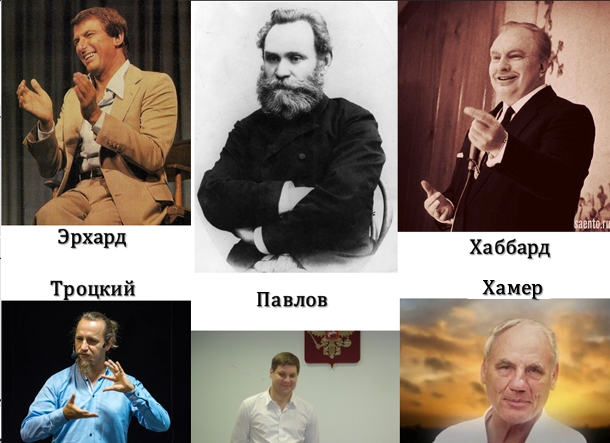 Благодаря трудам этих людей появилась. IP©Матрица. Академик Павлов дал фундамент. Эрхард дал информацию и переживание. Хаббард дал эмоции и действия. Троцкий дал вовлеченность. Хамер дал осознание триединства в теле. Я все это смог объединить и дал контроллер управления.