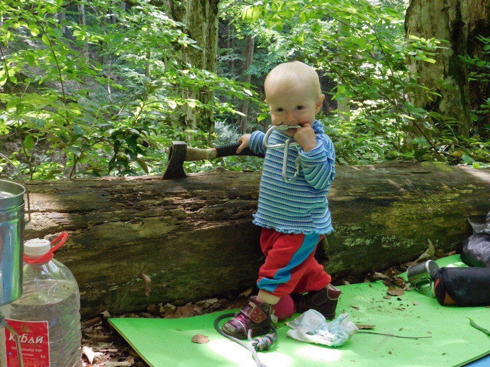 Сашка в походе