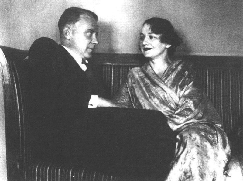 Михаил Булгаков и Елена Булгакова, 1935 год