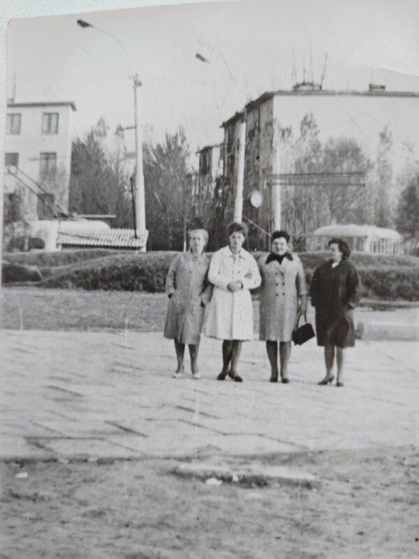 Кольцо троллейбуса в 60-е