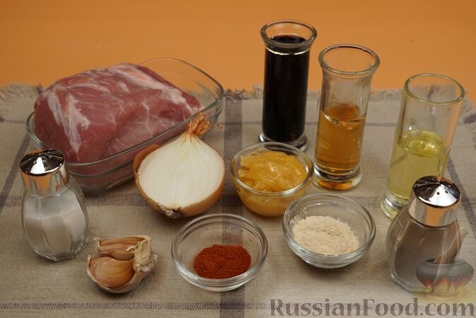 Подготавливаем все необходимые продукты.