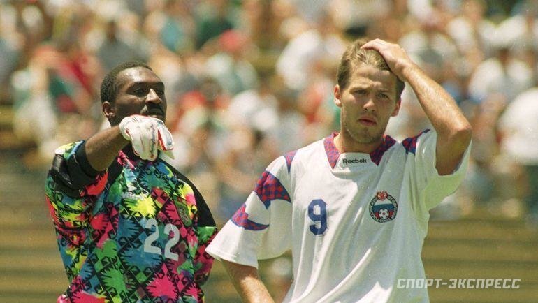 Саленко в матче против Камеруна