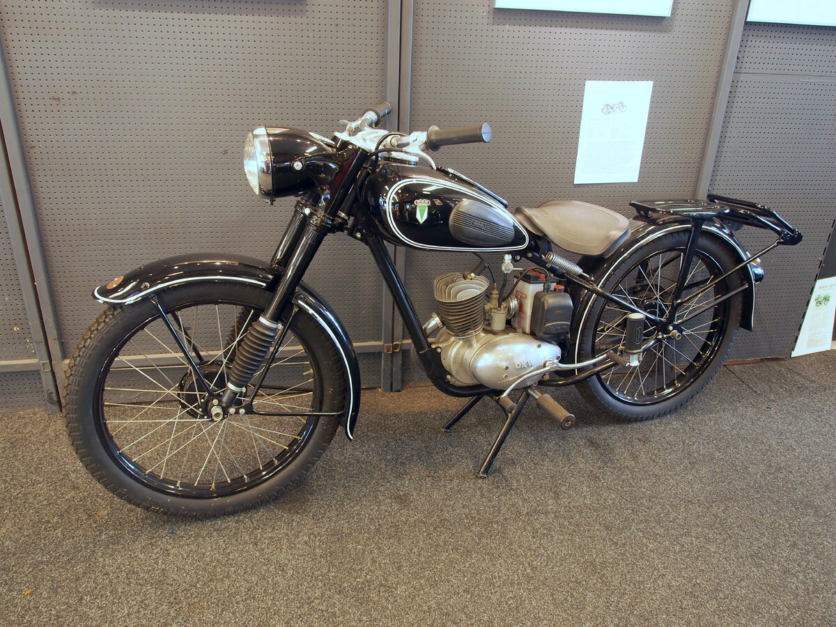 Немецкий мотоцикл ДКВ 125