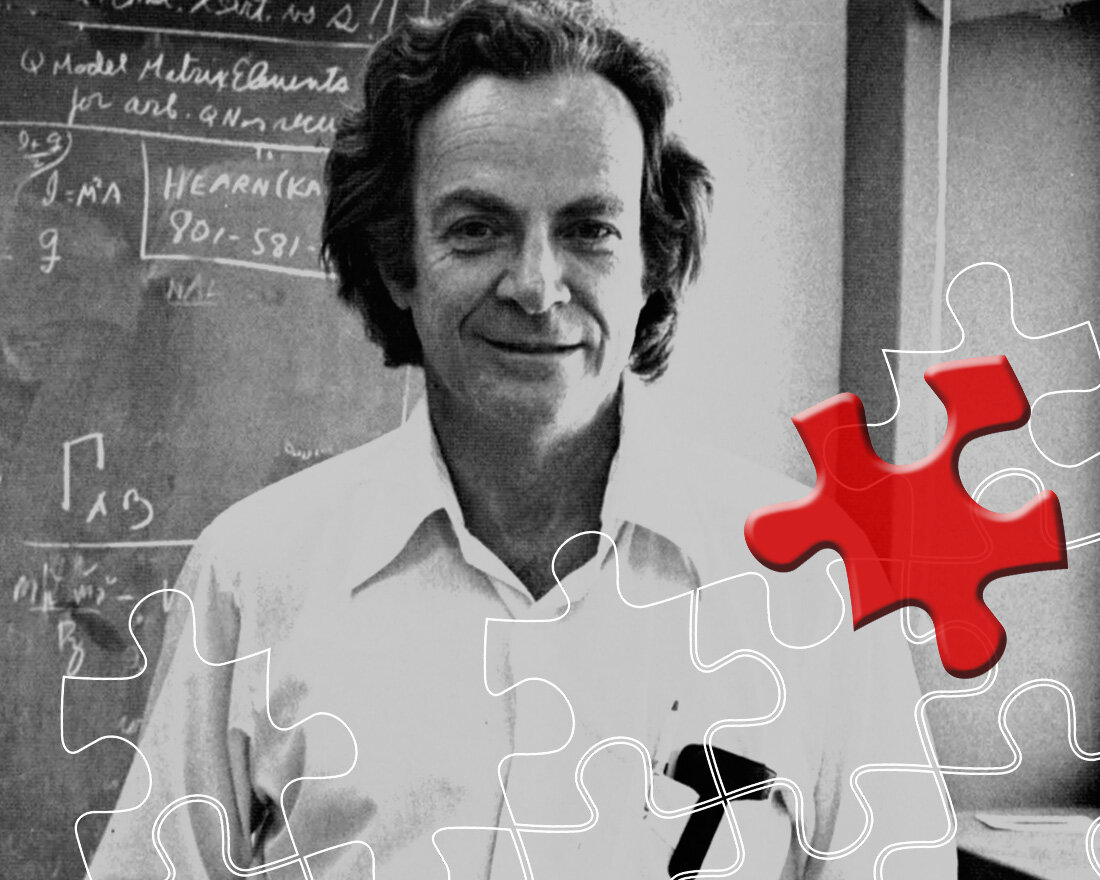 1. Профессор Ричард Фейнман,  Калифорнийский технологический институт