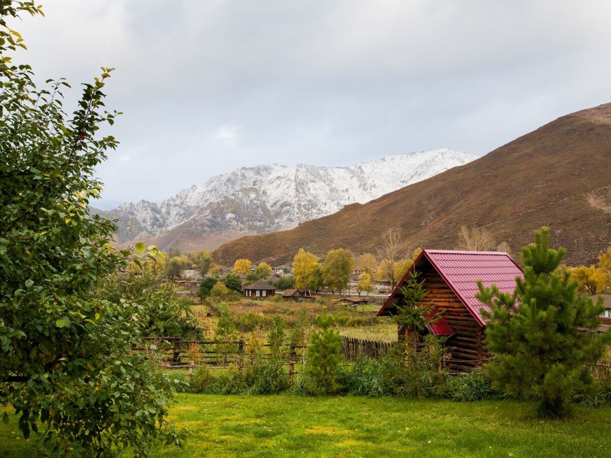 Деревни алтайского края фото