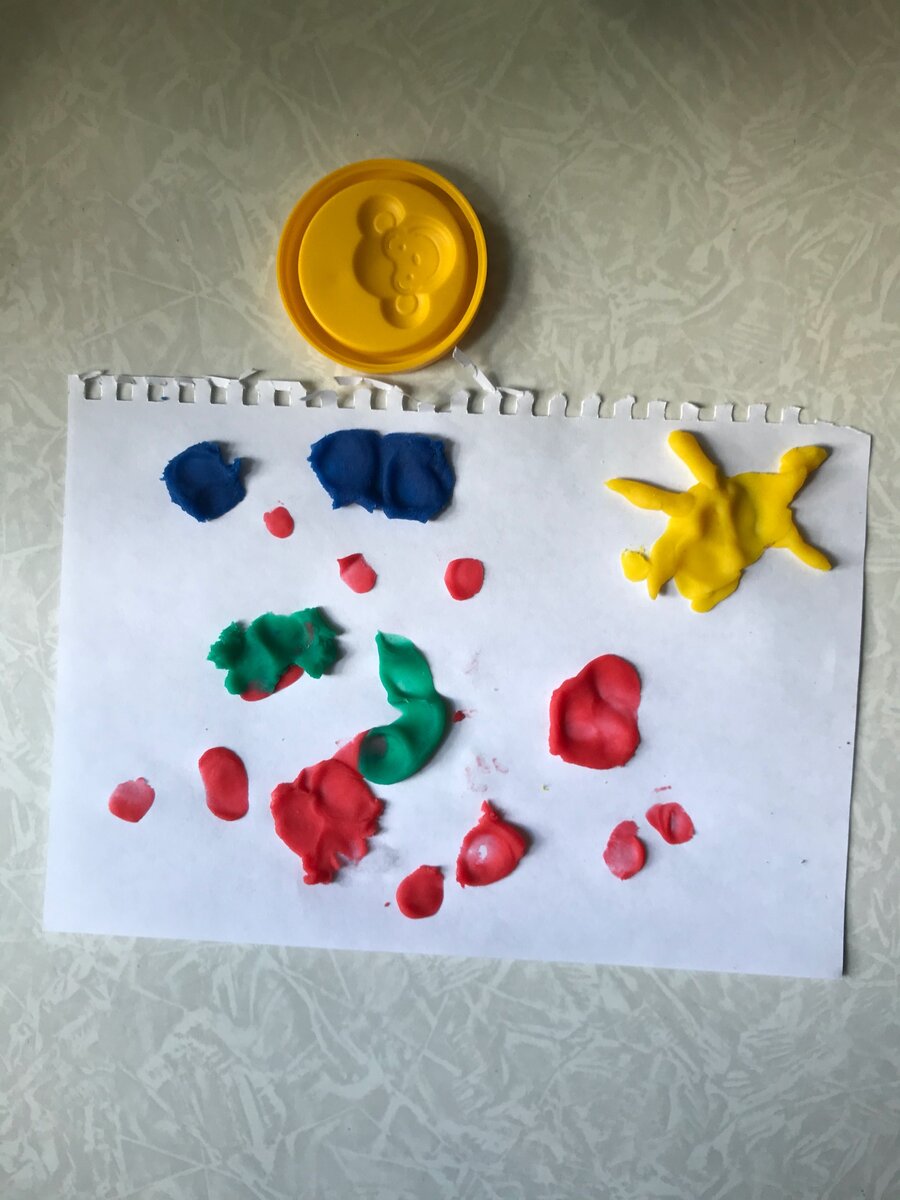 вот такое совместное творчество с ребенком очень спасает иногда от вспышек злости и гнева