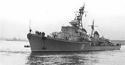 Фото 1. Эсминец «Ожесточенный»