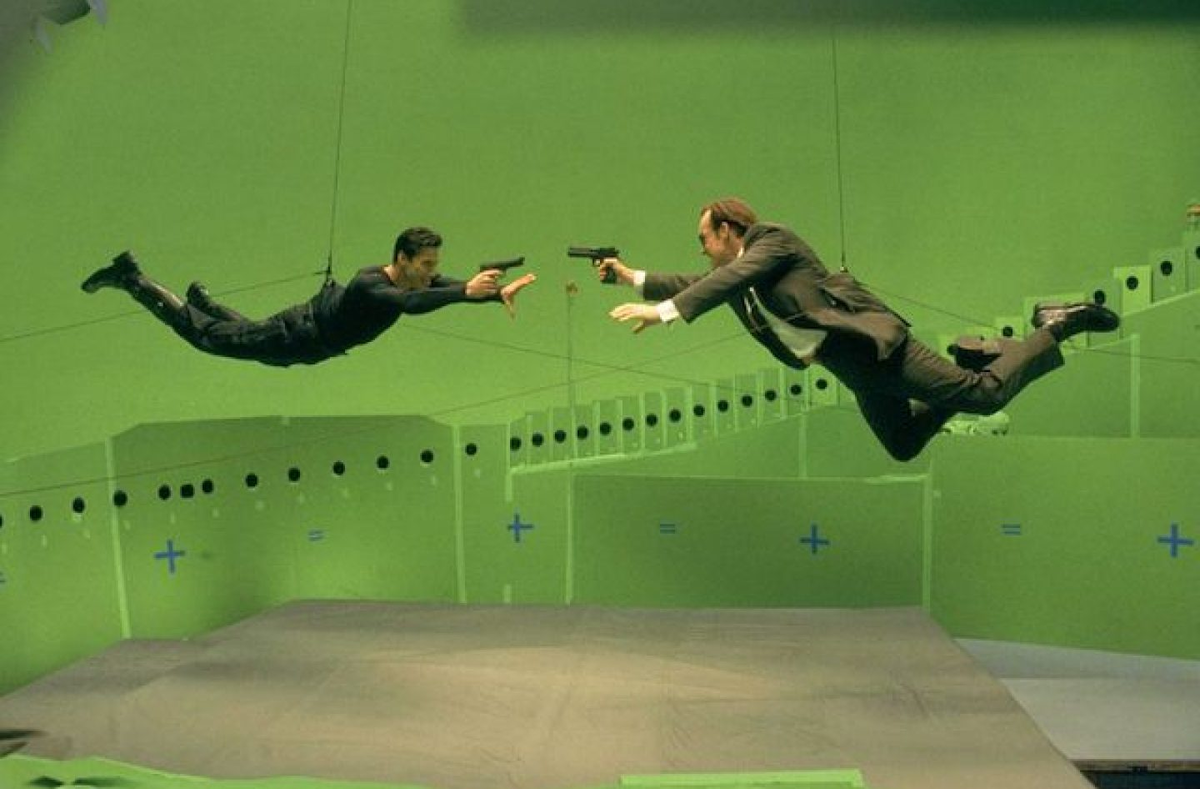 Камеры буллет-тайма встраивают в хромакей на съемках 