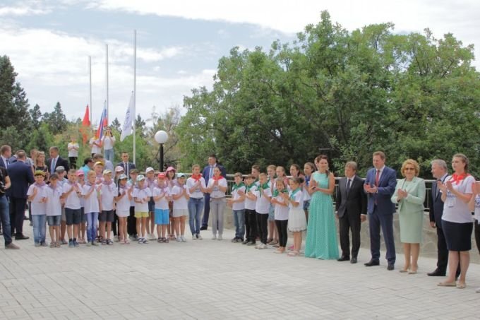 Открытие ДОЛ "Ласпи" после капремонта. 05.06.2018 г. Фото: sev.gov.ru