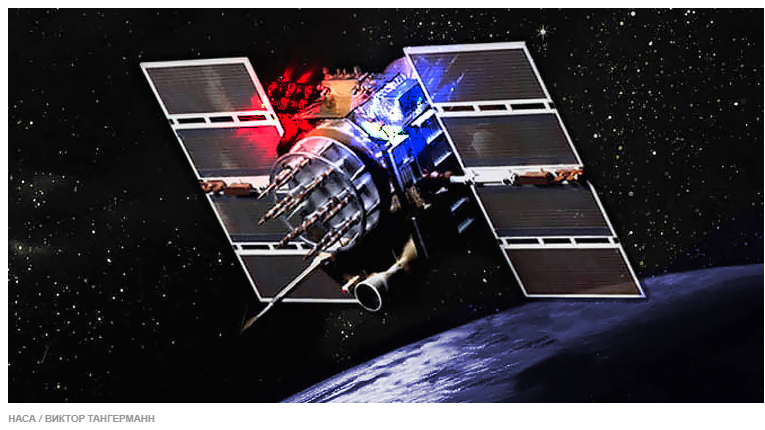 Фото Наса (https://www.space.com/) Ориентировочный тип спутников типа "Наблюдатель" (Яндекс картинки)