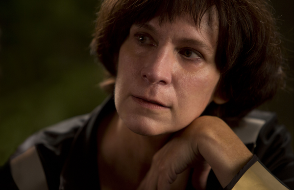 Аманда Пламмер в фильме «Голодные игры: И вспыхнет пламя». Кадр из фильма