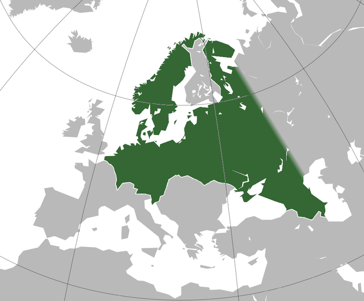 Карта земель великого Рейха