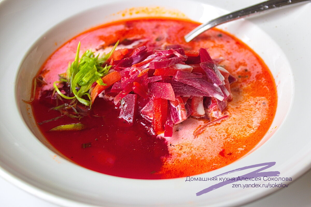 Летний овощной суп: Мой любимый рецепт свекольника, в котором мясо - лишнее