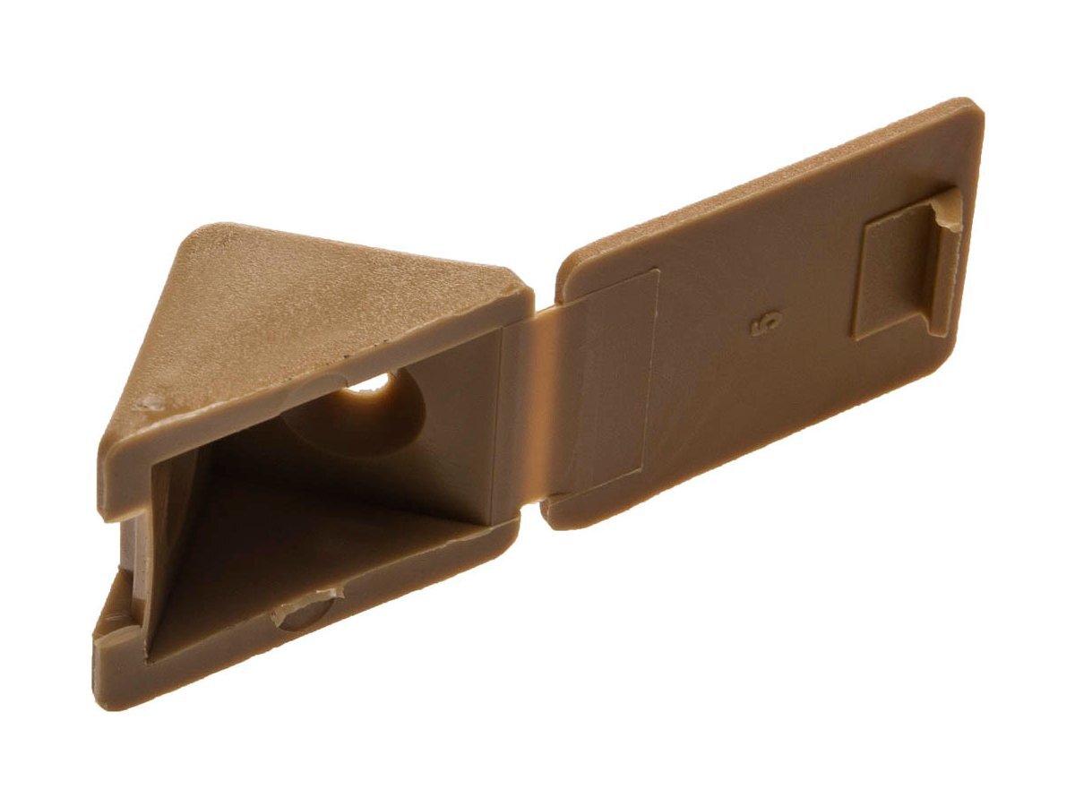 Пластиковый крепежный уголок