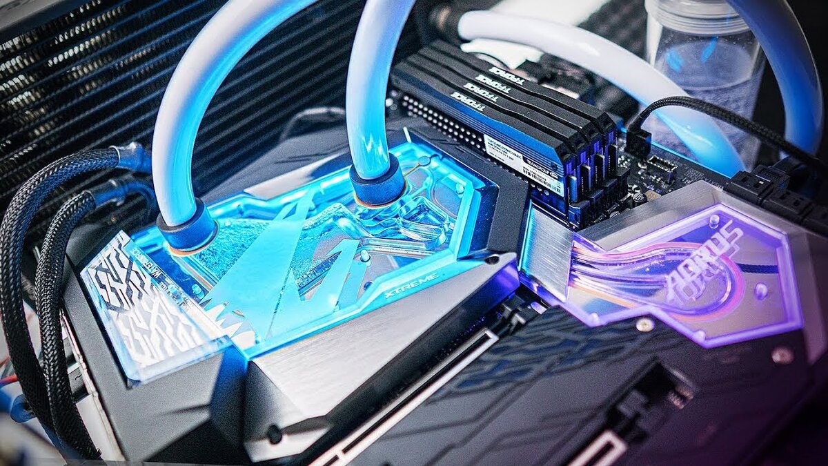 Gigabyte WaterForce: материнские платы и видеокарты под водяное ...