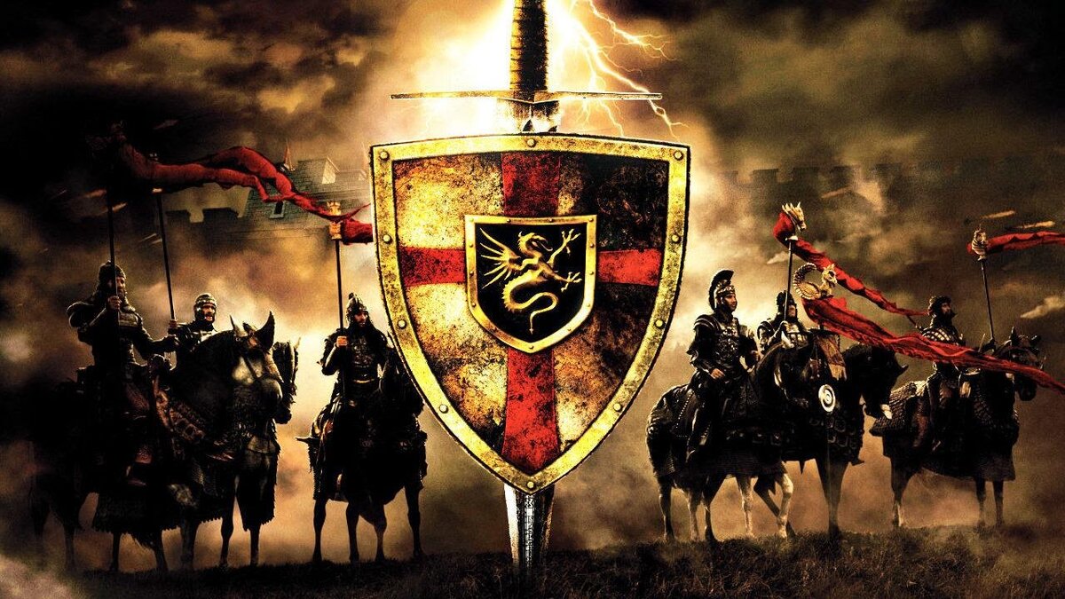 Герб Пендрагона.