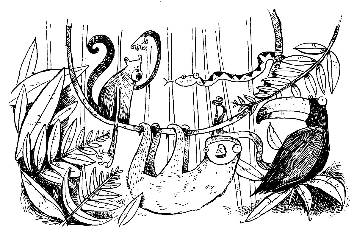 "Иллюстрация из книги "Спасти планету можешь ты"