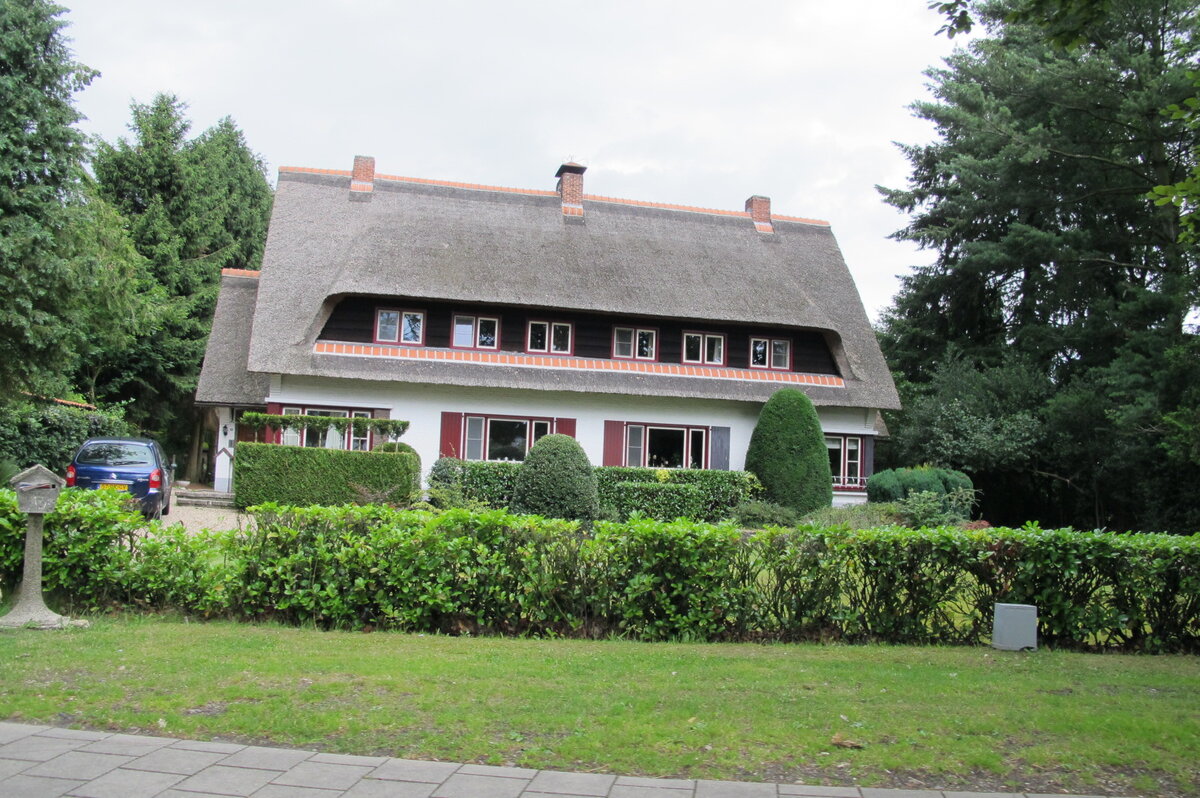 Дома  соломенными крышами, Голландия