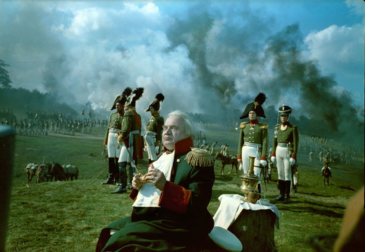 кадр из фильма "Война и мир"