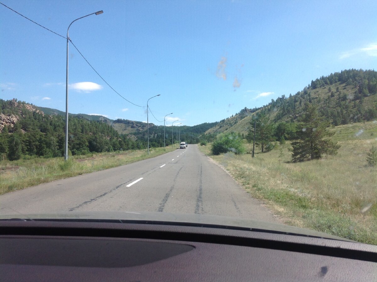 Едем , едем на машине в дальние края . Фото из личной фототеки автора . Едем по дорогам Казахстана с семЬей 