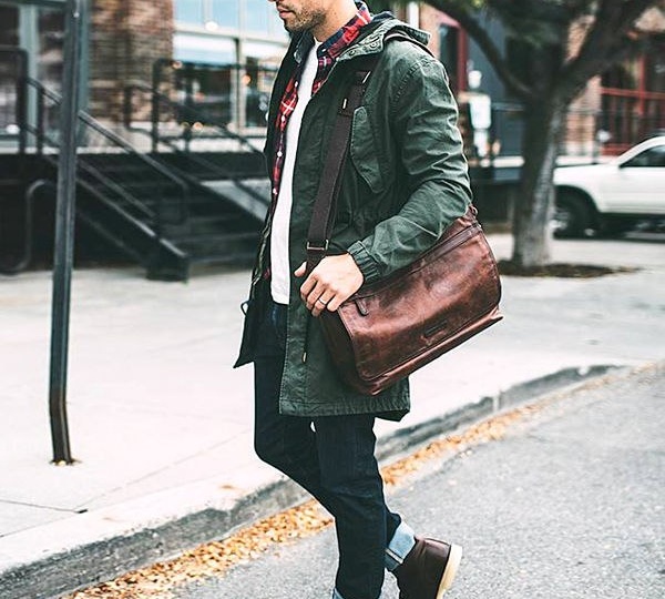 Сумка-мессенджер l Она же сумка почтальона