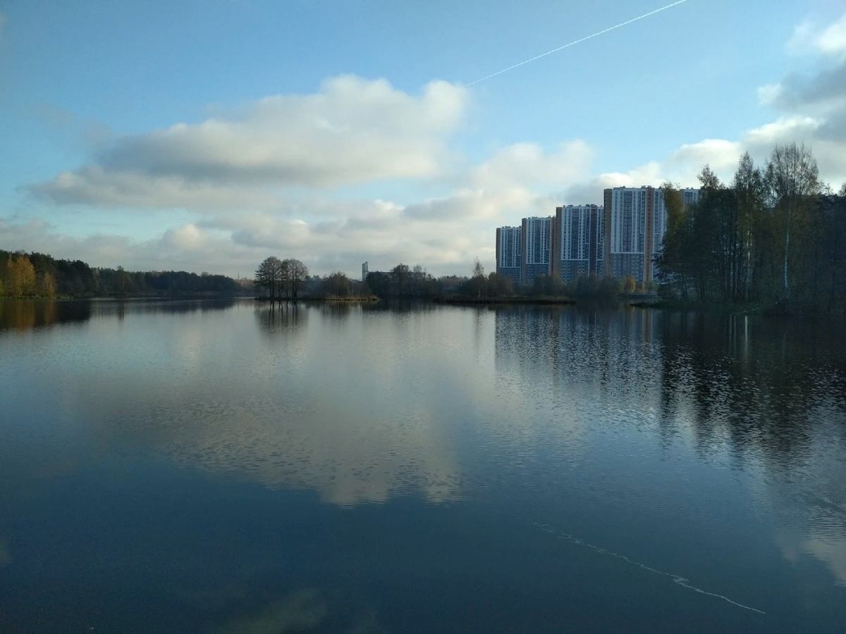 Новый квартал подступает практически к самому берегу