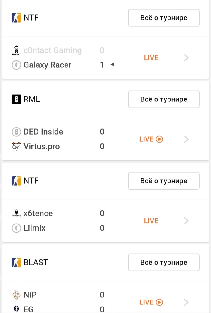 Galaxy Racer выигрывает у cOntact Gaming