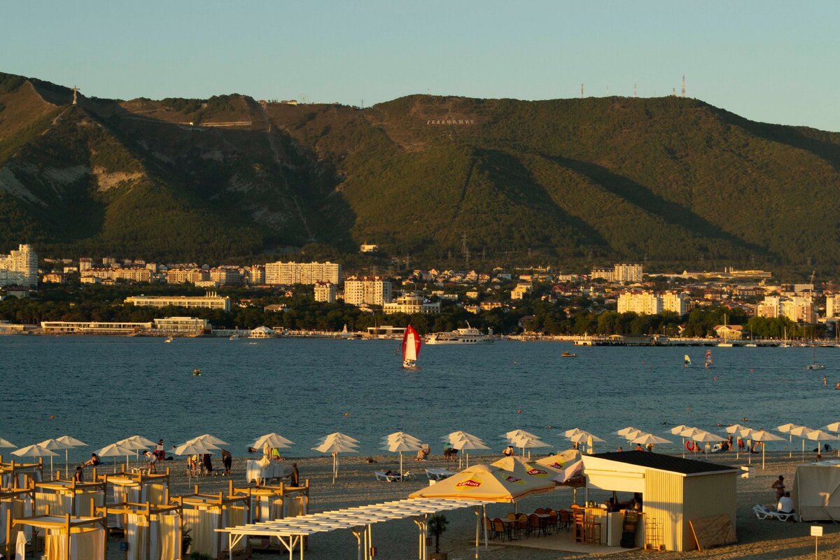 Геленджикская бухта. Фото автора.