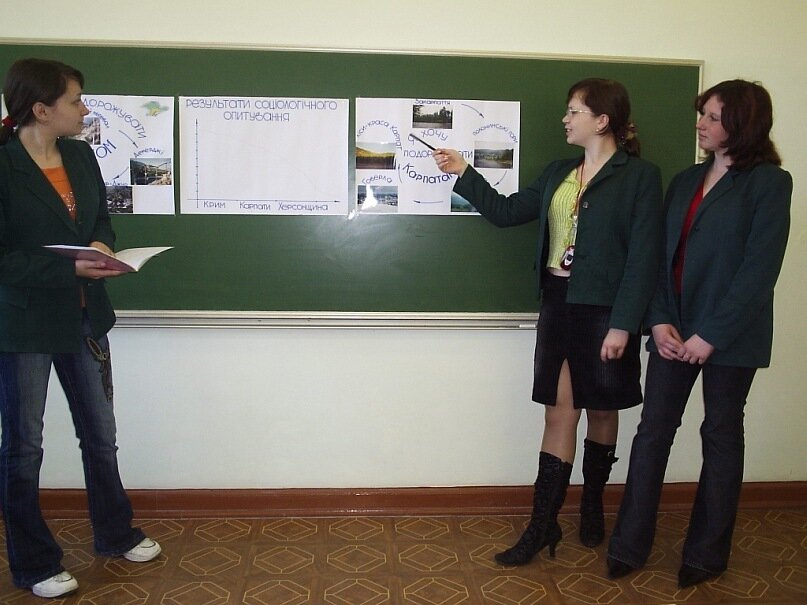 Урок географии, 2012 год, фото из личного архива