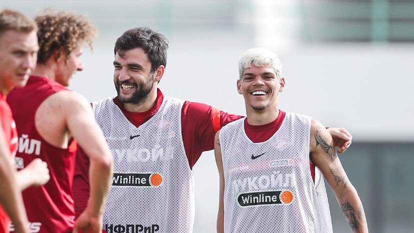 Игроки Спартак.